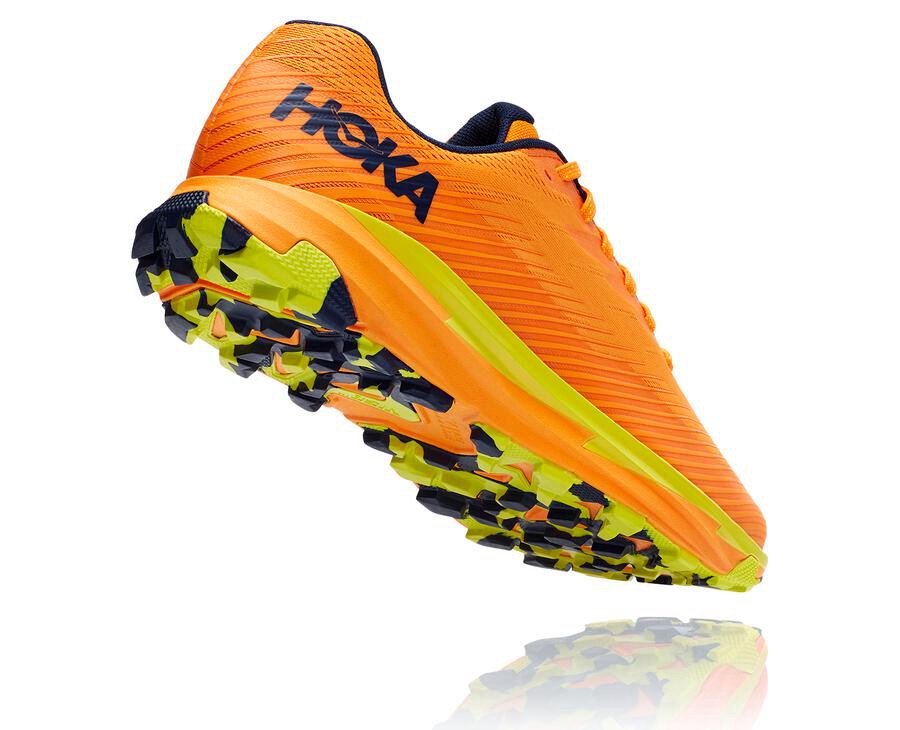 Zapatillas Trail Hoka One One Hombre - Torrent 2 - Naranjas - YCB389216